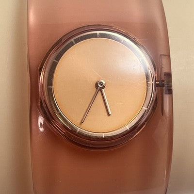 Seiko Issey Miyake O SAKURA/PEACH Quartz Japan Cuff Watch Tokujin Yoshioka #700B