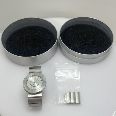 Issey Miyake TOKUJIN YOSHIOKA VJ20-0010 Quartz Japan Minimalist Watch w/Bo #683B