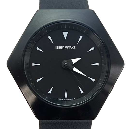 Seiko Issey Miyake ROKU NYAM004 Quartz Japan Black Watch Konstantin Grcic #675B