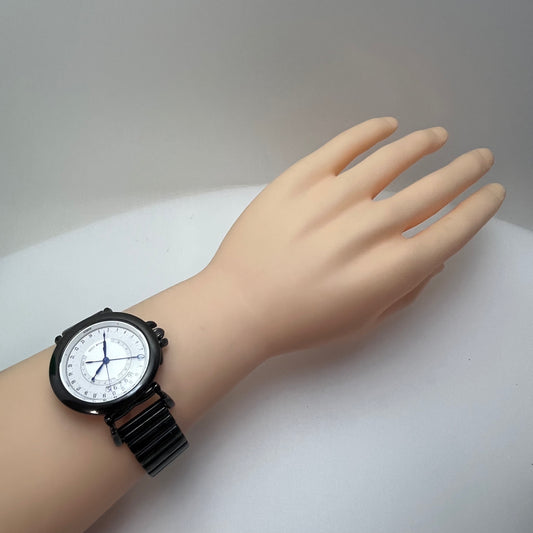 Seiko Issey Miyake INSETTO SILAA002 Shunji Yamanaka Qz Watch Japan VeryRare #448B